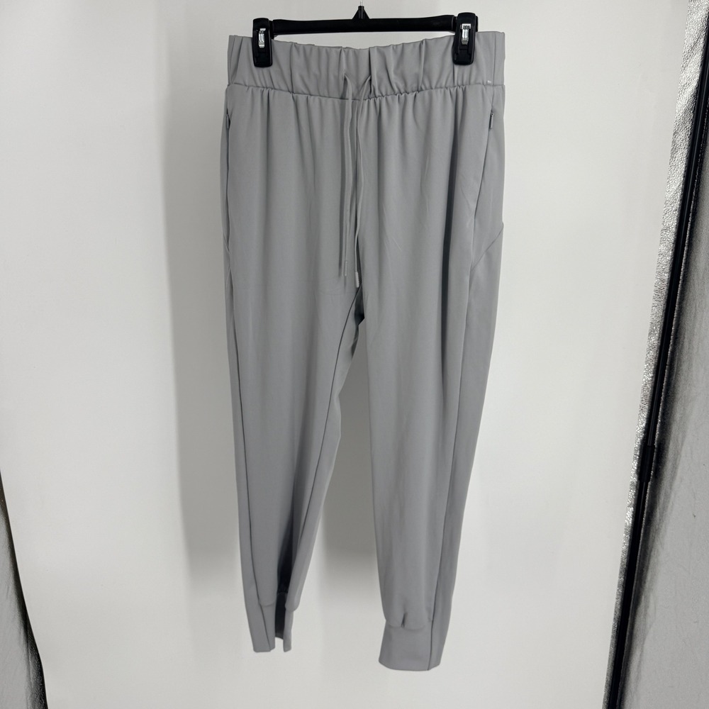 Spyder Active Mens Light Gray Tapered Jogger Pants SP717R Size Medium